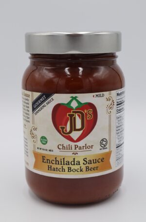 JD's Chili Parlor Hatch Bock Beer Enchilada Sauce