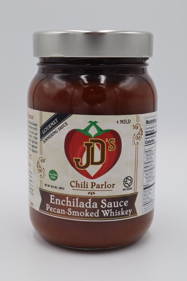 JD's Chili Parlor Pecan Smoked Whiskey Enchilada Sauce