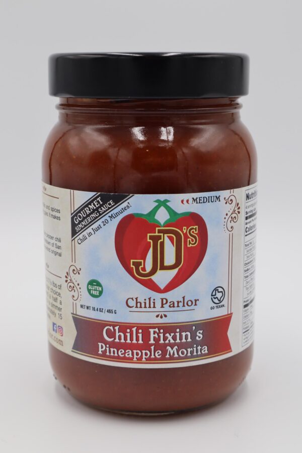 JD's Chili Parlor Pineapple Morita Chili Fixins
