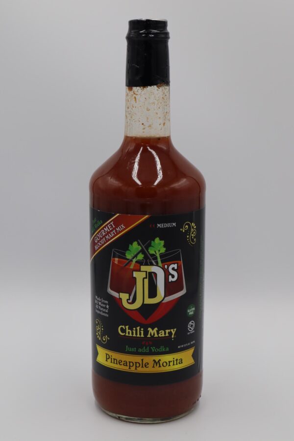 JD's Chili Parlor Pineapple Morita Chili Mary Gourmet Bloody Mary Mix